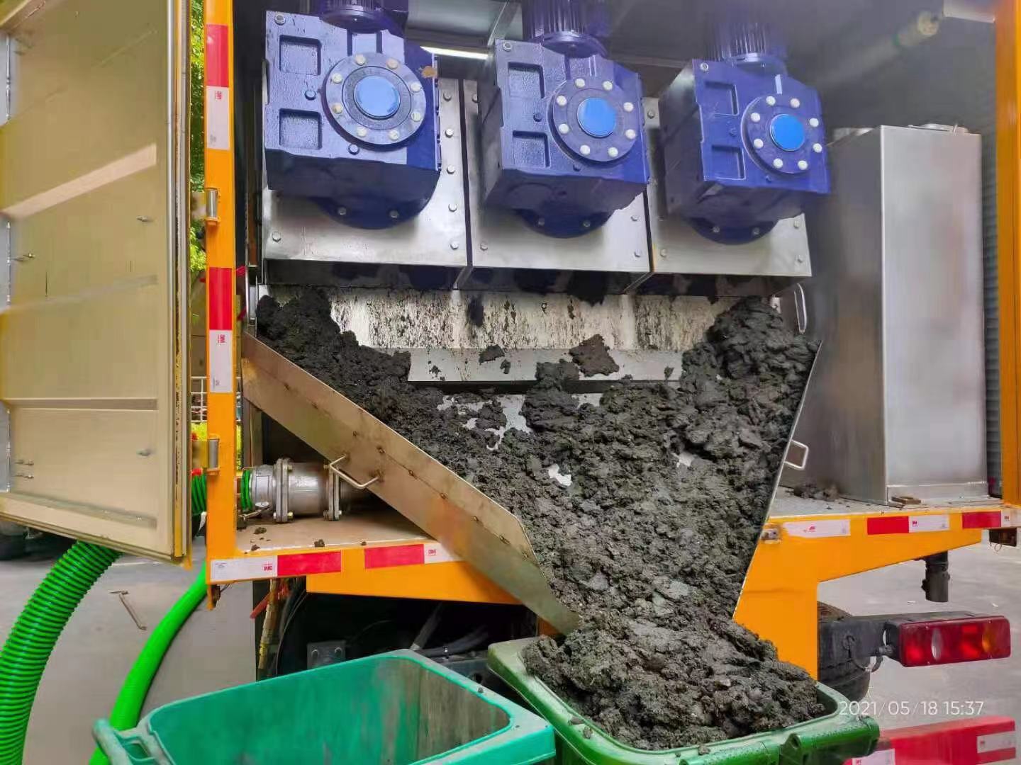 江孜化粪池清掏城市维护站-泥浆净化干湿分离处理